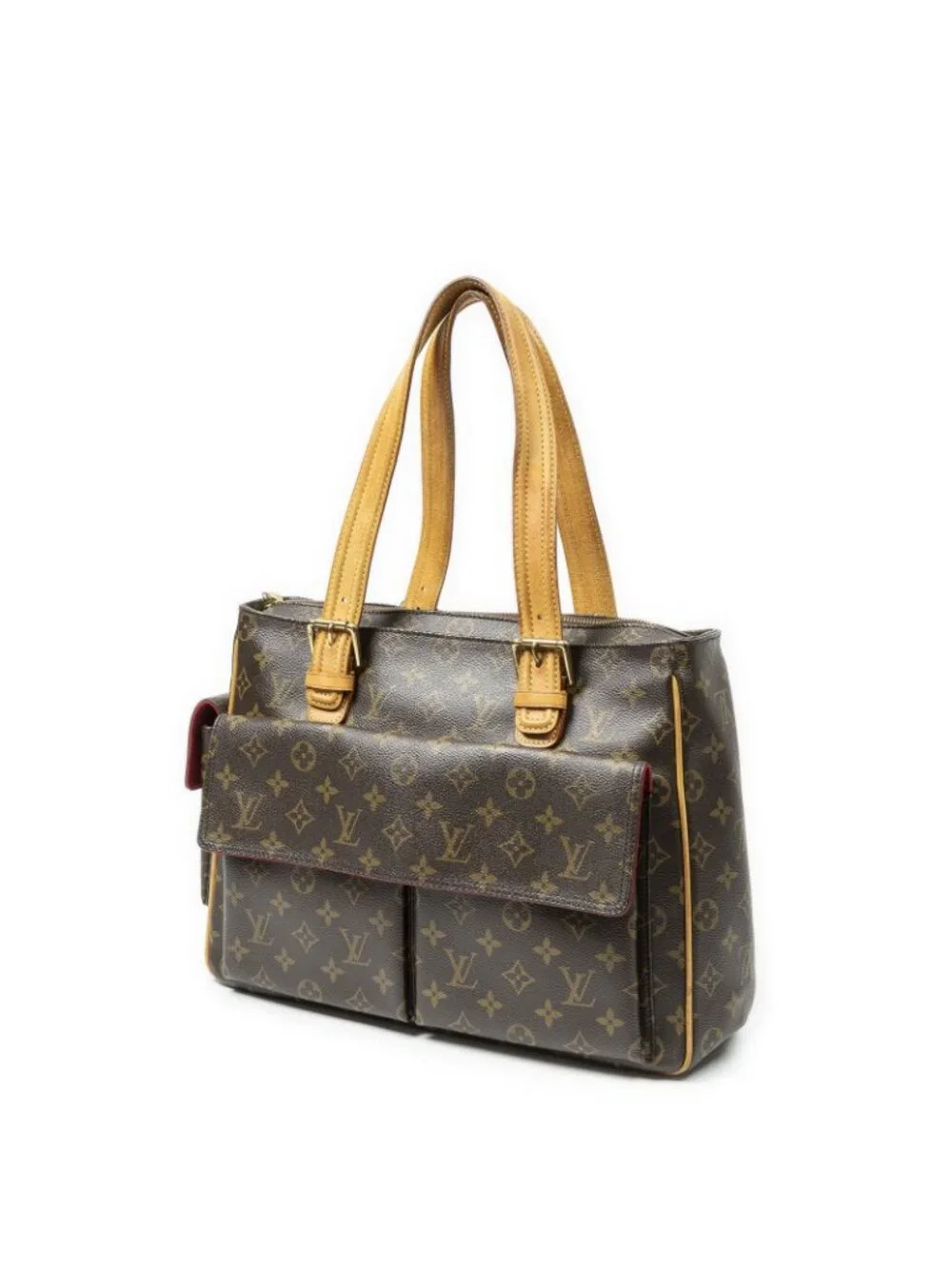 Louis Vuitton Multi Plicite Brown Monogram Canvas